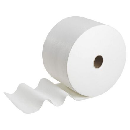 Протирочный нетканый материал KIMBERLY-CLARK Wypall X50, 1100 листов в рулоне, 24,9х34 см, белый, 8356