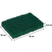 Пад ручной абр NoBrush M-liner сред жестк зел 150х100х23мм 5шт/уп_8615013