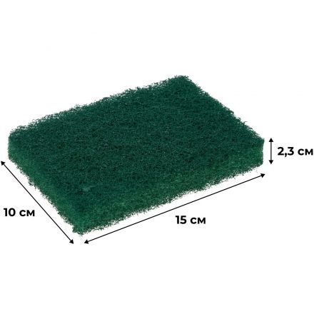 Пад ручной абр NoBrush M-liner сред жестк зел 150х100х23мм 5шт/уп_8615013