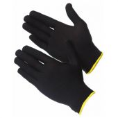 Перчатки НЕЙЛОНОВЫЕ без ПВХ, КОМПЛЕКТ 10 ПАР, 15 класс, 18-20 г, размер 10, LAIMA, 608674