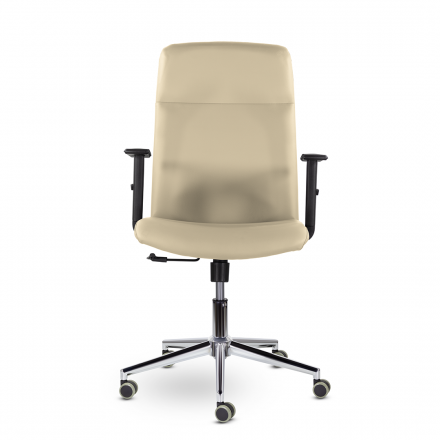Кресло М-903 Софт хром Ср S-0428 (бежевый) Кресло М-903 Софт хром Ср S-0428 (бежевый)