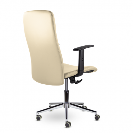 Кресло М-903 Софт хром Ср S-0428 (бежевый) Кресло М-903 Софт хром Ср S-0428 (бежевый)