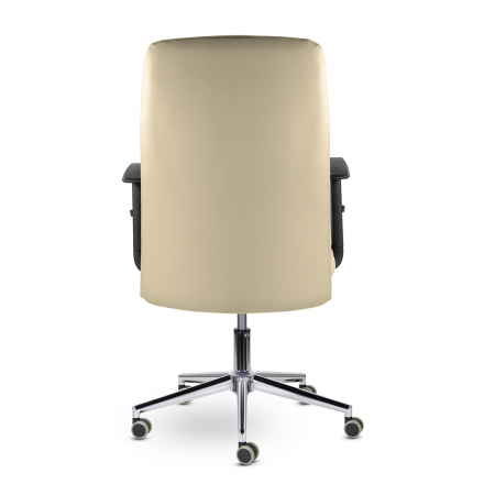Кресло М-903 Софт хром Ср S-0428 (бежевый) Кресло М-903 Софт хром Ср S-0428 (бежевый)