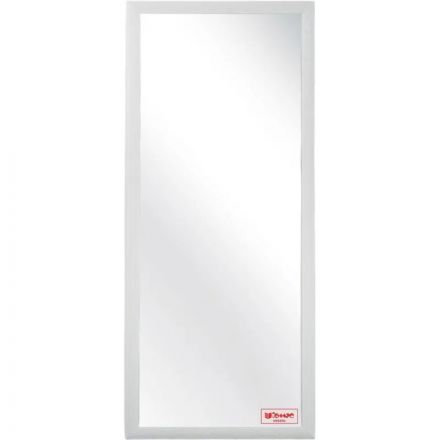 Зеркало МГЛ_настенное Комус Мебель НБ56 (600x1400) багет ПЛС белый