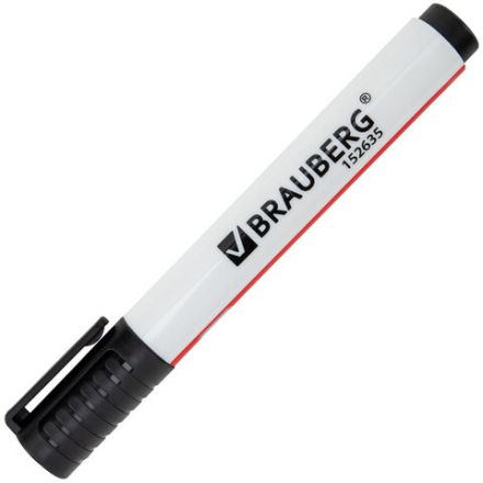 Маркеры стираемые для белой доски, НАБОР 4 ЦВЕТА, BRAUBERG "ULTRA WHITEBOARD MARKER", 3 мм, 152635