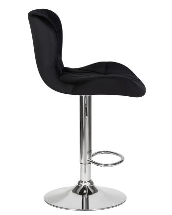 Стул барный DOBRIN BARNY, черный велюр (MJ9-101)