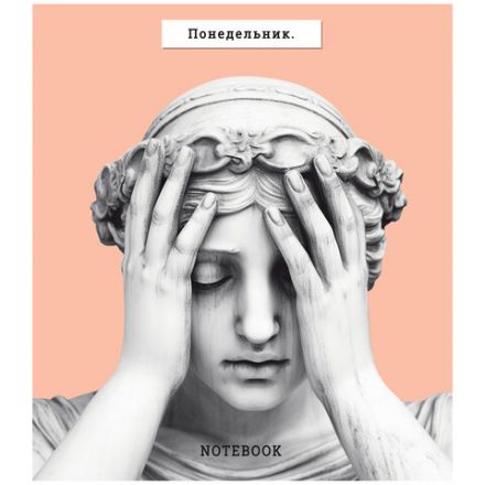 Тетрадь А5 48 л., ПЗБМ, скоба, клетка, Soft Touch, "Ой, девочки" (5 видов), 24147 Тетрадь А5 48 л., ПЗБМ, скоба, клетка, Soft Touch, "Ой, девочки" (5 видов), 24147