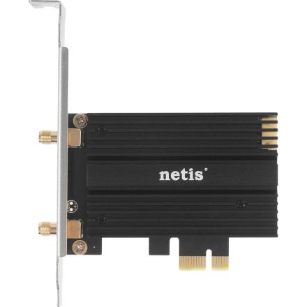 Сетевой адаптер WiFi Netis F2 АХ5400 PCI Express + Bluetooth 5.2