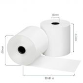 Чековая лента из термобумаги Promega jet 80 мм (диаметр 80 мм, намотка 88 м, втулка 18 мм, 8 штук в упаковке)