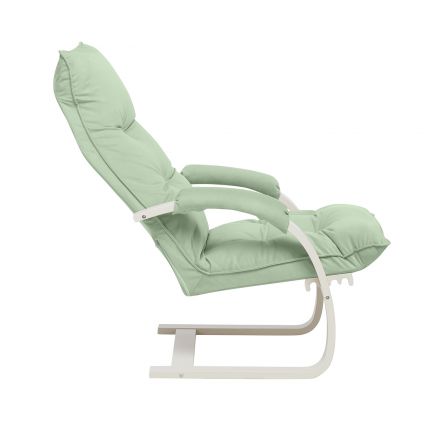 Кресло-трансформер Leset Монако, Слоновая кость, V14 бирюзовый, Ткань Велюр