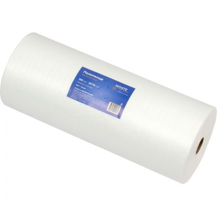 Салфетка спанлейс в рулоне 35х70, белый, пл.50, 100шт/рул, 10252