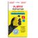 Перчатки МНОГОРАЗОВЫЕ латексные LAIMA, с ХЛОПКОВЫМ ВОЛОКНОМ, черные, размер XL (очень большой), вес 65 г, 700536