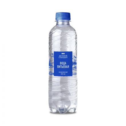 Вода питьевая Деловой Стандарт газ 0,5л