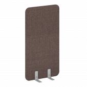 R-line soft Перегородки на металлических опорах на фетровых подпятниках AP.F-80-150 Romeo 04/Серый металл 800*18*1500