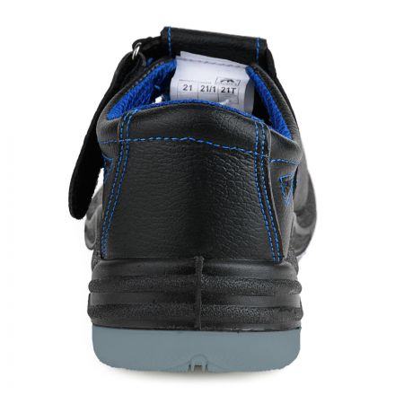 Полуботинки с перфорацией (сандалии) рабочие (мод.21Т) с мет/поднос (р.40)