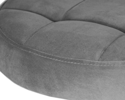 Табурет барный DOBRIN BRUNO GOLD, серый велюр (MJ9-75) Табурет барный DOBRIN BRUNO GOLD, серый велюр (MJ9-75)