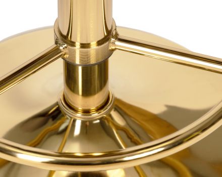 Табурет барный DOBRIN BRUNO GOLD, серый велюр (MJ9-75) Табурет барный DOBRIN BRUNO GOLD, серый велюр (MJ9-75)