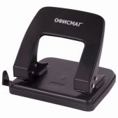 Дырокол металлический ОФИСМАГ, до 25 листов, черный, 229693 Дырокол металлический ОФИСМАГ, до 25 листов, черный, 229693