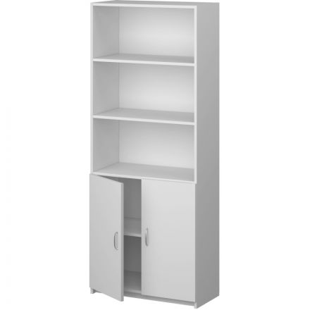 Шкаф SP Бюджет с низ.дв. 2552.290.290 (651,879) 716х349х1810 Белый шагрень