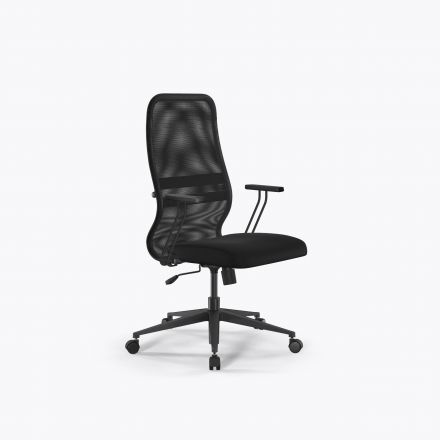 Кресло Sit 8 B2-8T - X1+UMF(X1) /Uh00/Wh00/T21bP-b(M09.B11.G19.W01) Черный