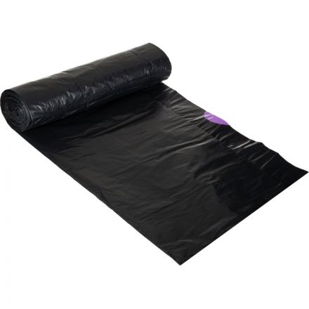 Мешки для мусора ПНД Элементари 35л 60мкм 10шт/рул усил завя фиол 50х60см