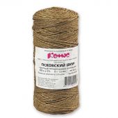 Шпагат льняной банковский 1250 текс (длина 300 м, 0.5 кг в бобине)