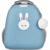Ранец №1School Мордочки Зайчик, 2 отд., эргоном. спинка Ранец №1School Мордочки Зайчик, 2 отд., эргоном. спинка