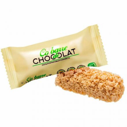Конфеты мультизлаковые CO BARRE DE CHOCOLAT, ассорти в белой и темной глазури, 900 г