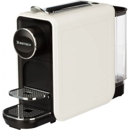 Кофемашина капсульная BigTech EСM302W, 0,7литра, 1400 Вт, белая