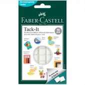 Масса для приклеивания Faber-Castell "Tack-It", 90 кубиков, 50г, картон. уп., европодвес Масса для приклеивания Faber-Castell "Tack-It", 90 кубиков, 50г, картон. уп., европодвес
