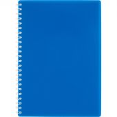 Бизнес-тетрадь А5 80л. Attache Economy, гребень,пласт.обл,синий, клетка Бизнес-тетрадь А5 80л. Attache Economy, гребень,пласт.обл,синий, клетка