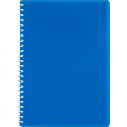 Бизнес-тетрадь А5 80л. Attache Economy, гребень,пласт.обл,синий, клетка Бизнес-тетрадь А5 80л. Attache Economy, гребень,пласт.обл,синий, клетка