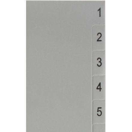 Разделитель листов Attache А4 пластиковый 12 листов (цифровой)