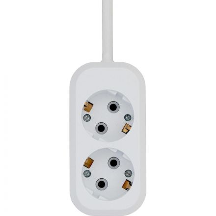 Удлинитель Progix US2GXW3 2р/3м белый, 3х0,75мм, 10А/2200Вт