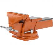 Тиски слесарные, 200 мм, поворотные, с наковальней Sparta 186295