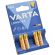 Батарейка Varta LONGLIFE LR03 AAA 4шт/бл Alkaline 1.5V (4103) (04103101414)