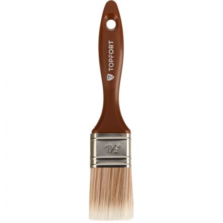 Кисть плоская по дереву TOPFORT Optimum 38х15