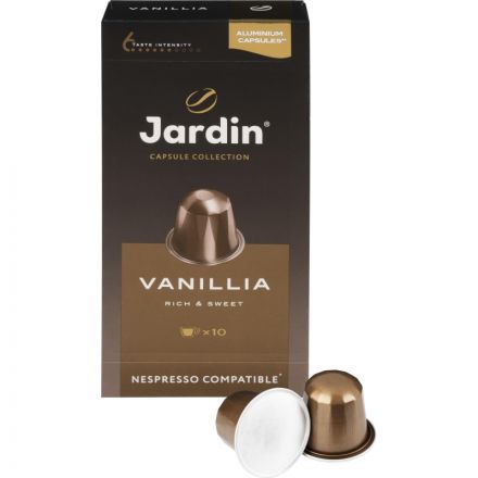 Капсулы для кофемашин Jardin Vanilla (10 штук в упаковке) Капсулы для кофемашин Jardin Vanilla (10 штук в упаковке)