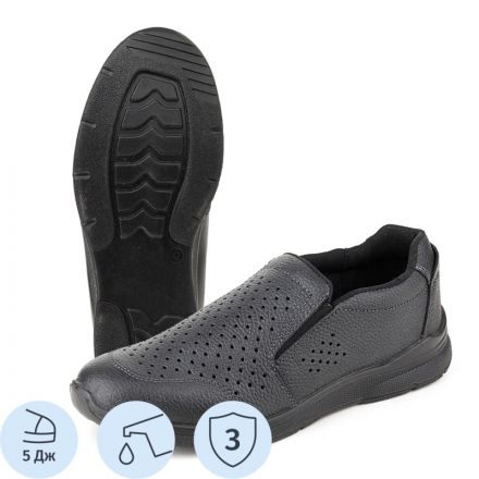 Полуботинки с перфорацией (мод.32П), ПУ (р.46)