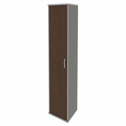 Riva Шкаф высокий узкий левый А.СУ-1.9 (L) Венге металлик 404*365*1980