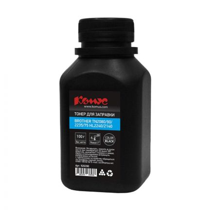 Тонер Комус чёрн. для Brother TN2080/90/2235/75 HL2240/2140 (100 г.)