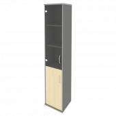 Riva Шкаф высокий узкий левый А.СУ-1.2 (L) Клён металлик 404*365*1980