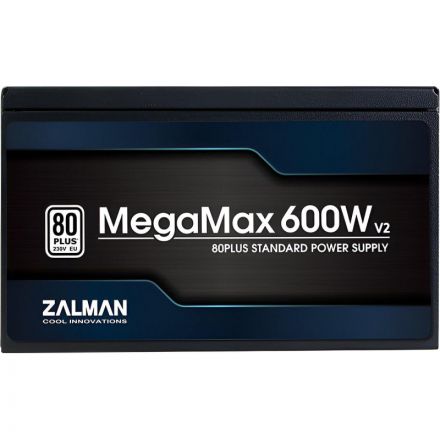 Блок питания Zalman ZM600-TXII (V2), 600W, APFC, 12cm Fan, 80