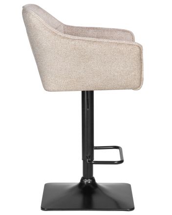 Стул барный DOBRIN RALF, бежевый твид (LEO26)