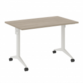X-Pull Стол складной мобильный X.M-2.7 Дуб аттик/Белый металл 1180*720*753
