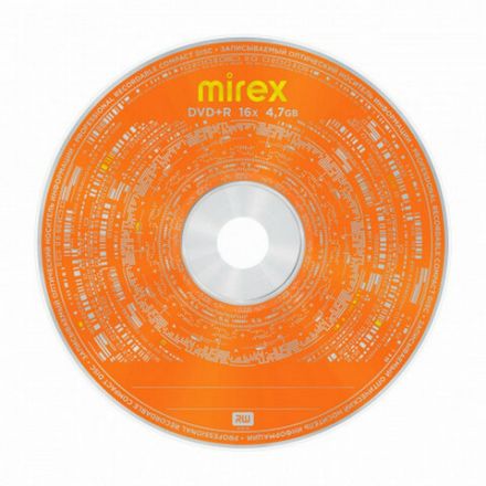 Диск DVD+R (плюс) MIREX, 4,7 Гб, 16x, Cake Box (упаковка на шпиле), КОМПЛЕКТ 10 шт., UL130013A1L Диск DVD+R (плюс) MIREX, 4,7 Гб, 16x, Cake Box (упаковка на шпиле), КОМПЛЕКТ 10 шт., UL130013A1L