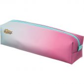 Пенал №1School Градиент розовый ПМО 31-20  тк мягкий, 210х50х60
