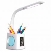 Настольная лампа / светильник / ночник с органайзером и дисплеем "8 в 1", LED 10 Вт, DASWERK (ДАСВЕРК), 238324