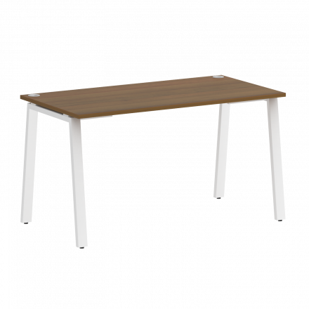 Home Office Стол письменный VR.SP-3-138.A Орех/Белый металл 1380*720*750
