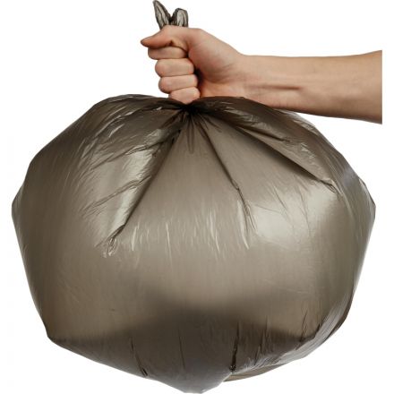 Мешки для мусора на 60 л Концепция быта черные (ПНД, 8 мкм, в рулоне 50 шт, 58х68 см)